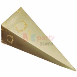 Mevlit Şeker Külahı Lüks Büyük Gold 25 Parça - 