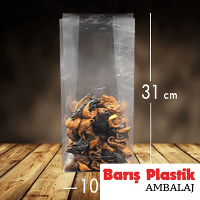 Oturan Şeffaf OPP Poşet 10x31x7 100 Lü - 1