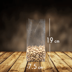 Oturan Şeffaf OPP Poşet 7.5x19.5x5 100 Lü - 