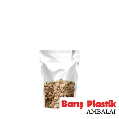 Şeffaf Doypack 11x18x3,5 Cm 25li - 1