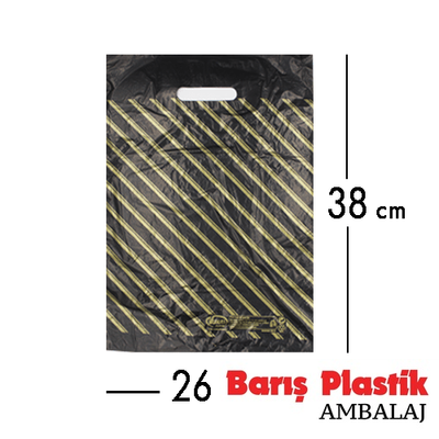Takviyeli Diagonel Poşet 26x38 50li - 1
