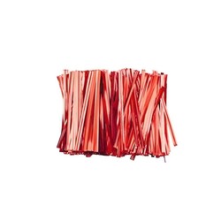 Tek Tel Klips Kırmızı 500lü - 