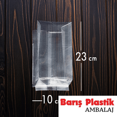 Yandan Körüklü OPP Torba 10x23x5 Cm - 1