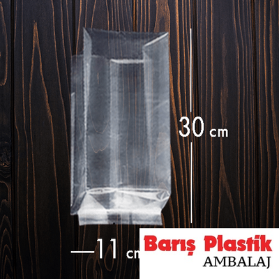 Yandan Körüklü OPP Torba 11x30x6 Cm - 1
