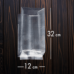 Yandan Körüklü OPP Torba 12x32x6 Cm - 1