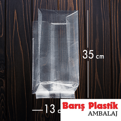 Yandan Körüklü OPP Torba 13x35x6 Cm - 1